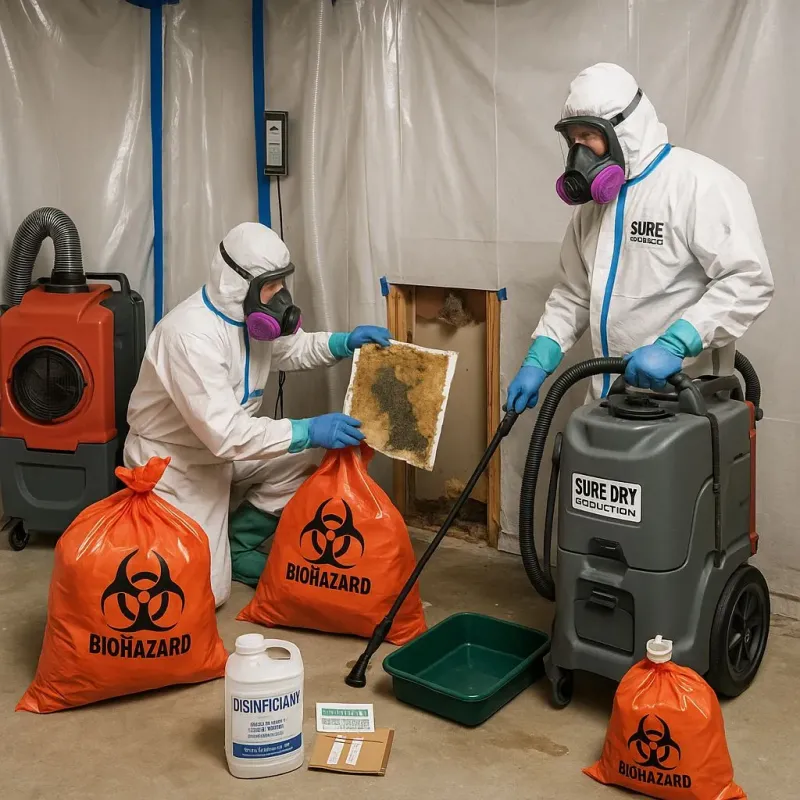 Contaminated Water Handling Protocols process in Heritage Hills, NY